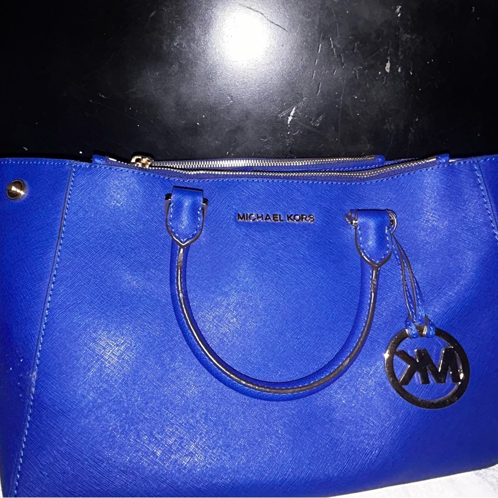 Michael Kors Royal Blue Tote Bag